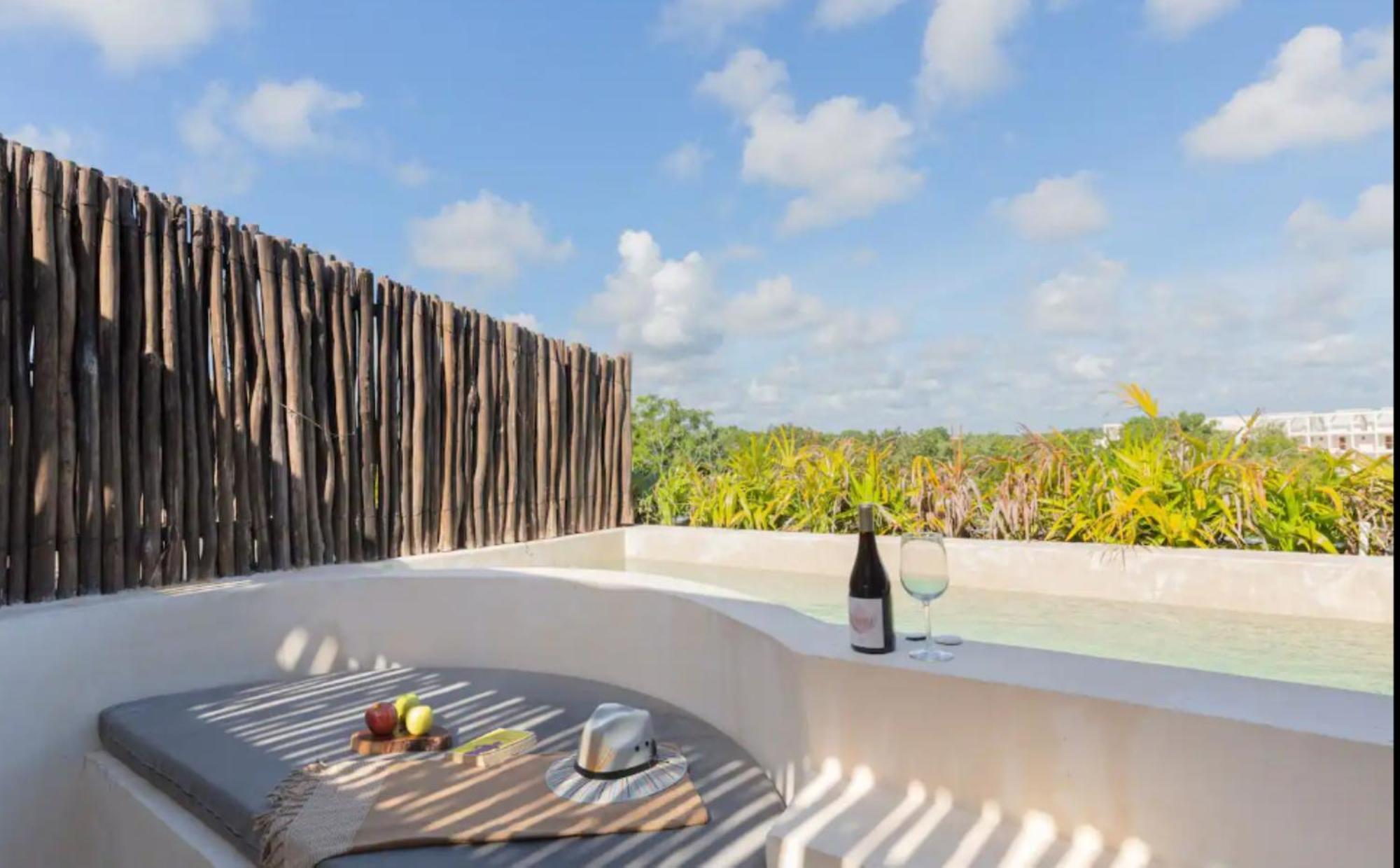 Private Pool And Rooftop In Aldea Zama, 24 7 Security In A Gated Community 15 Тулум Экстерьер фото
